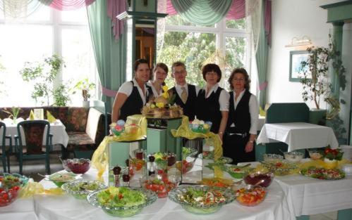 Hotel Reifenstein Kleinbartloff Esterno foto