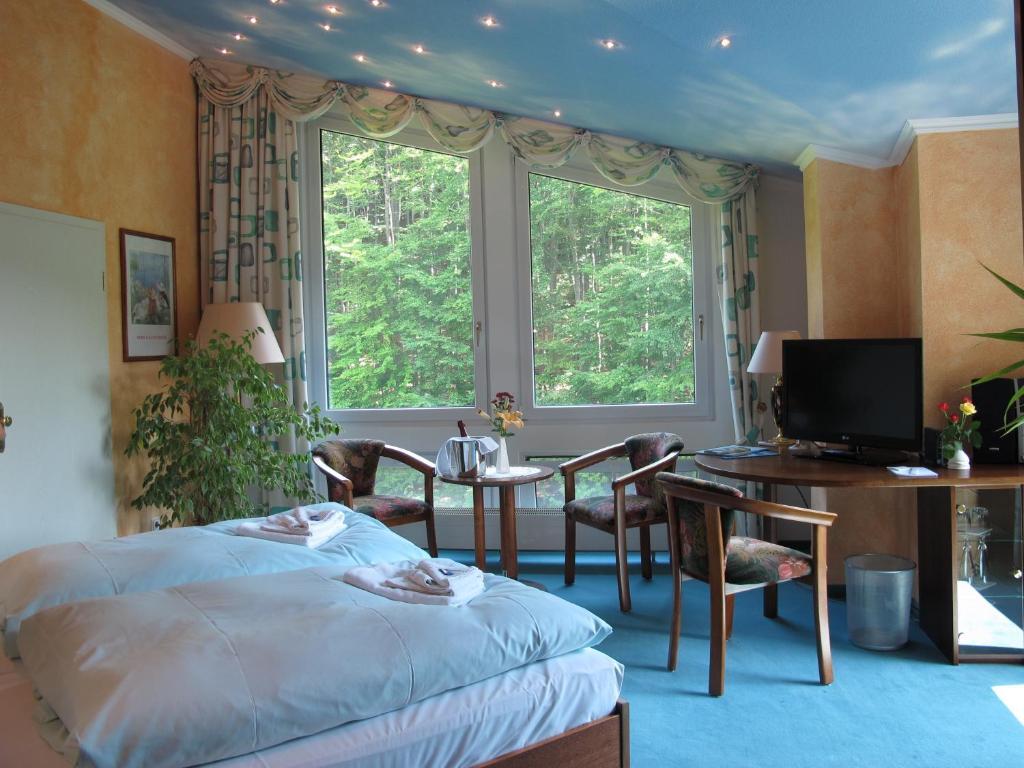 Hotel Reifenstein Kleinbartloff Camera foto